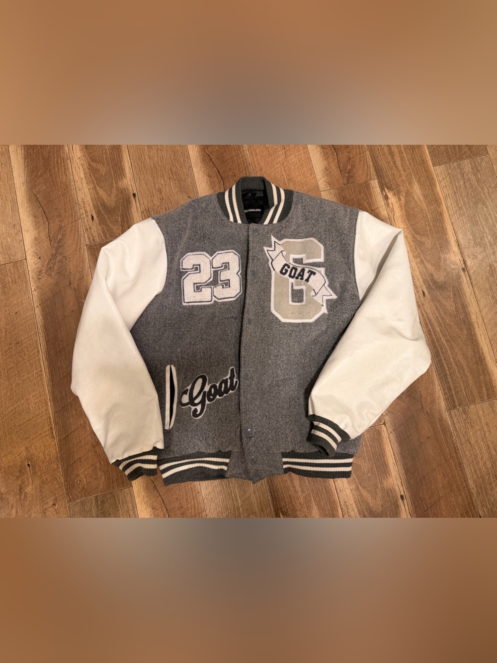 SneakGallery "GOAT 23" Varsity Letterman Jacket